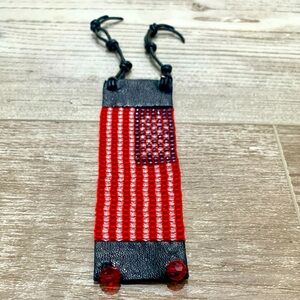 Chan Luu American Flag Bracelet